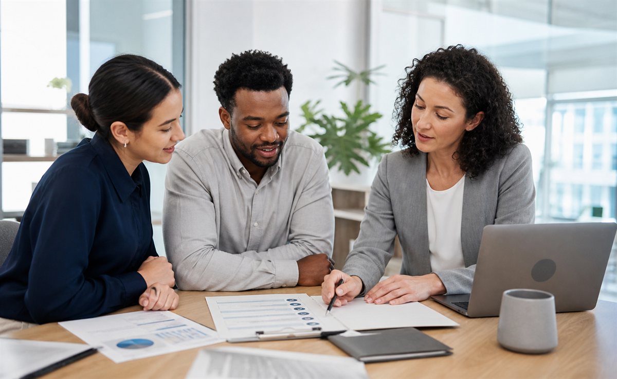 Founders discussing business formation and compliance